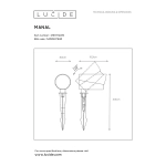 Reflektor MANAL LED 1x12W 3000K IP65 Anthracite 27897/12/29 Lucide - zdjęcie dodatkowe 4
